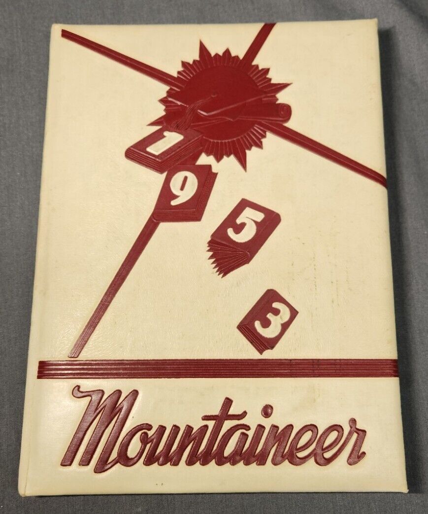 Mountain Iron High School Yearbook, Minnesota, 1953, Mountaineer, HC/G