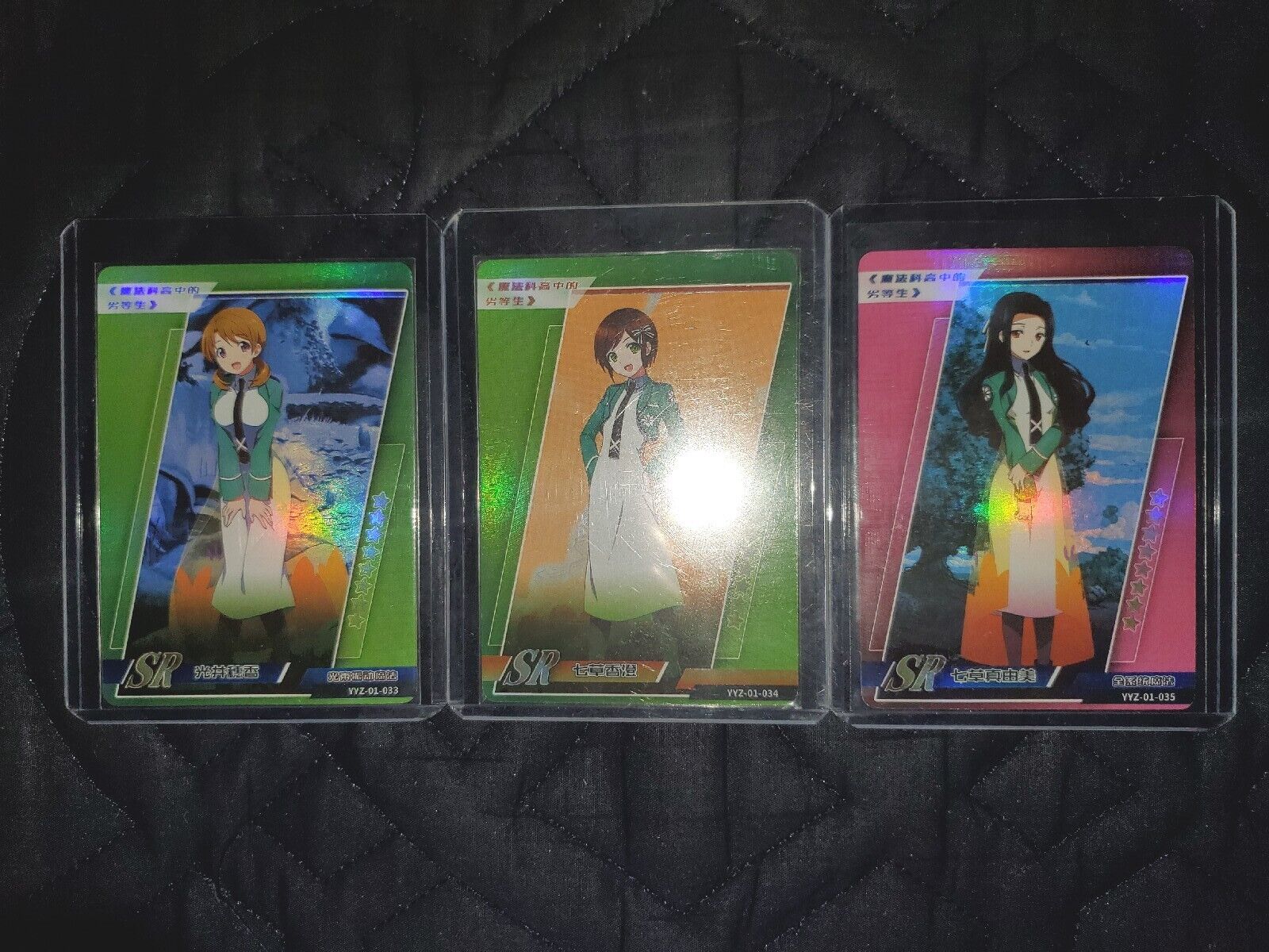 Metaverse Anime SR SUPER RARE Holo Cards (3) THE IRREGULAR AT MAGIC HIGH SCHOOL