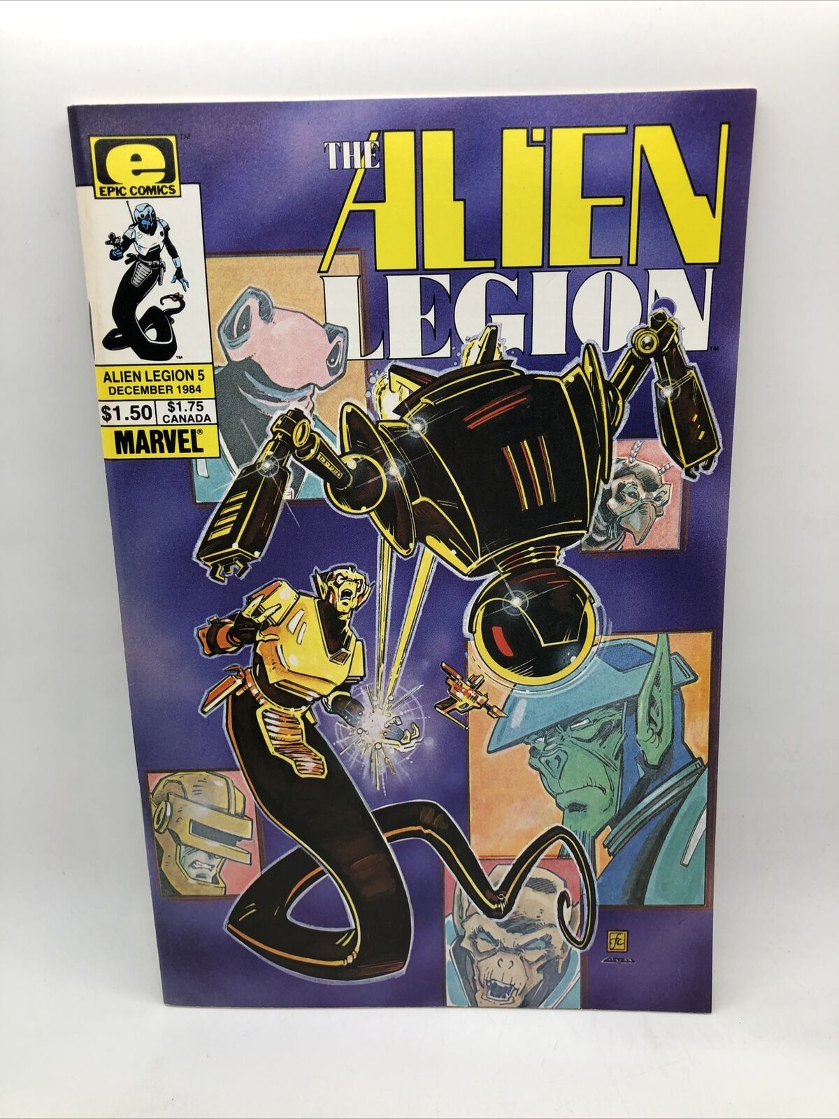 The Alien Legion #5 (December 1984) Marvel/Epic Comics Gem