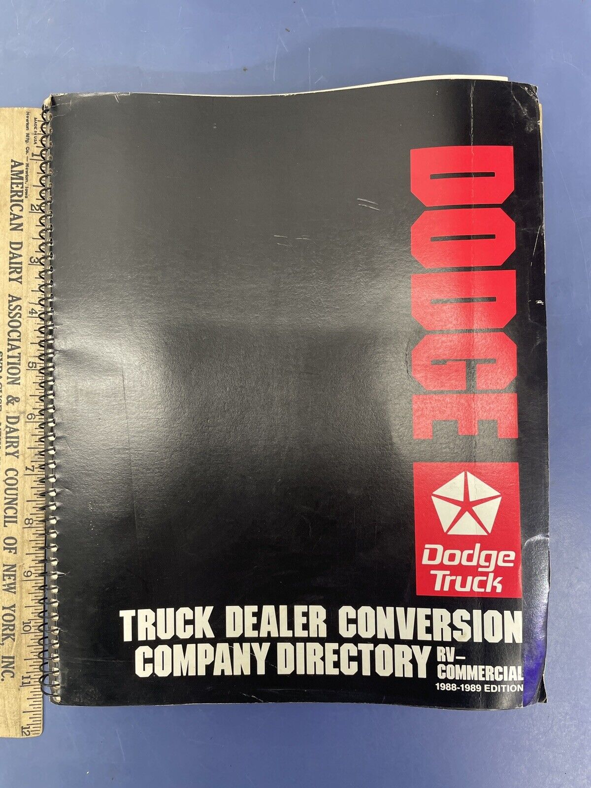 Rare 1988 Dodge truck dealer conversion company directory RV commercial