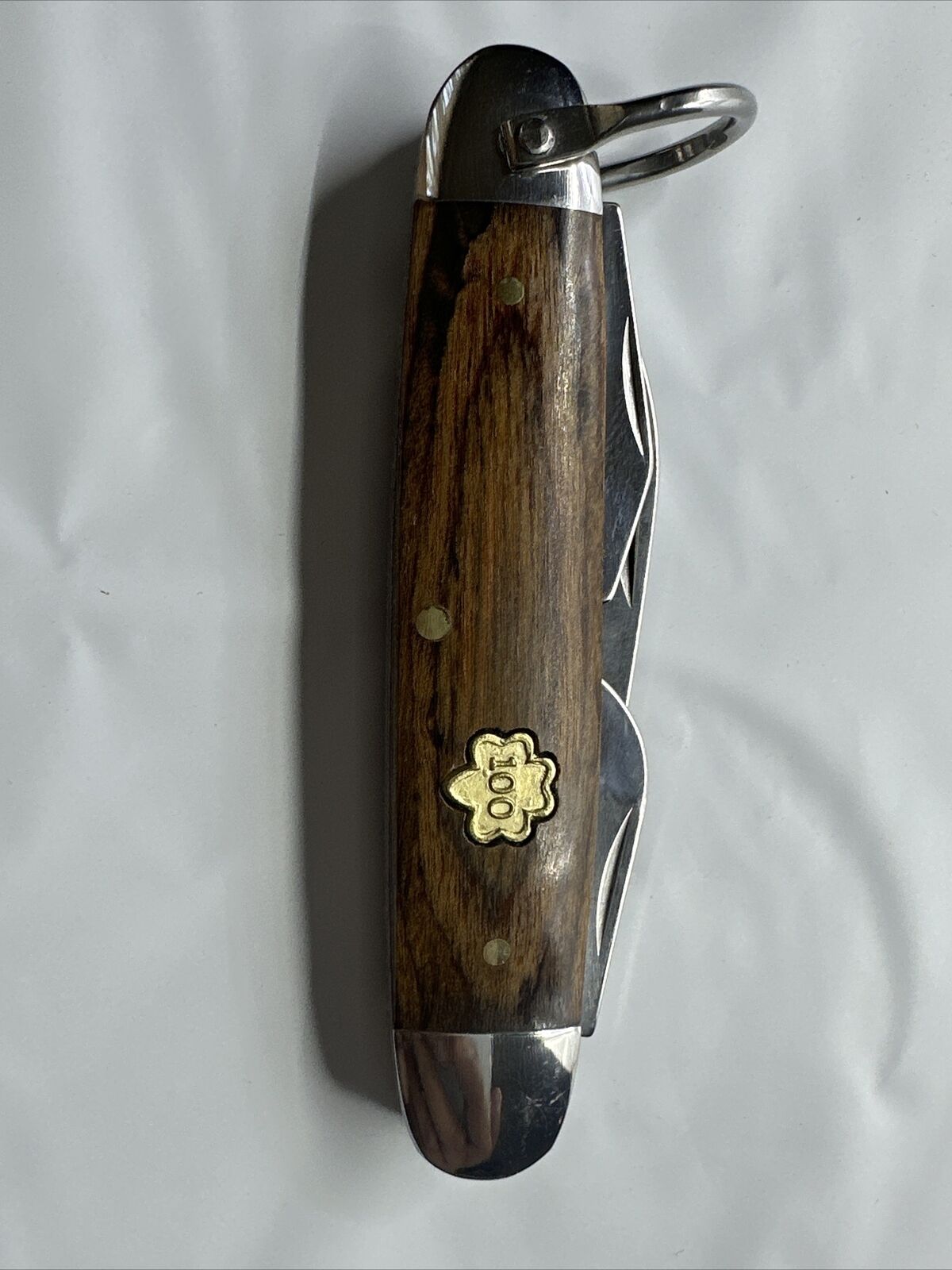 Girl Guides 100 years  ANNIVERSARY 1912-2012 wood pocket knife BRAND NEW