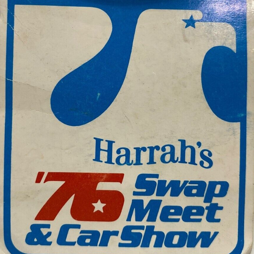 1976 Bill Harrah\'s Swapper Swap Meet Car Show Reno Nevada Pinback Pin