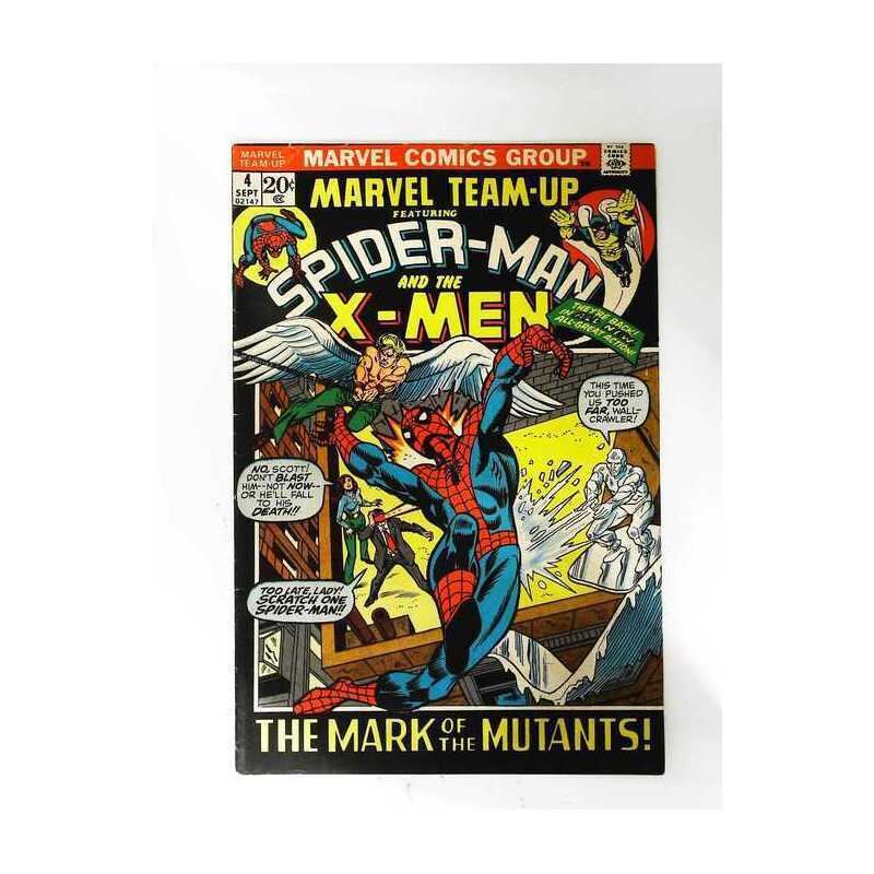 Marvel Team-Up (1972 series) #4 in Fine minus condition. Marvel comics [x/