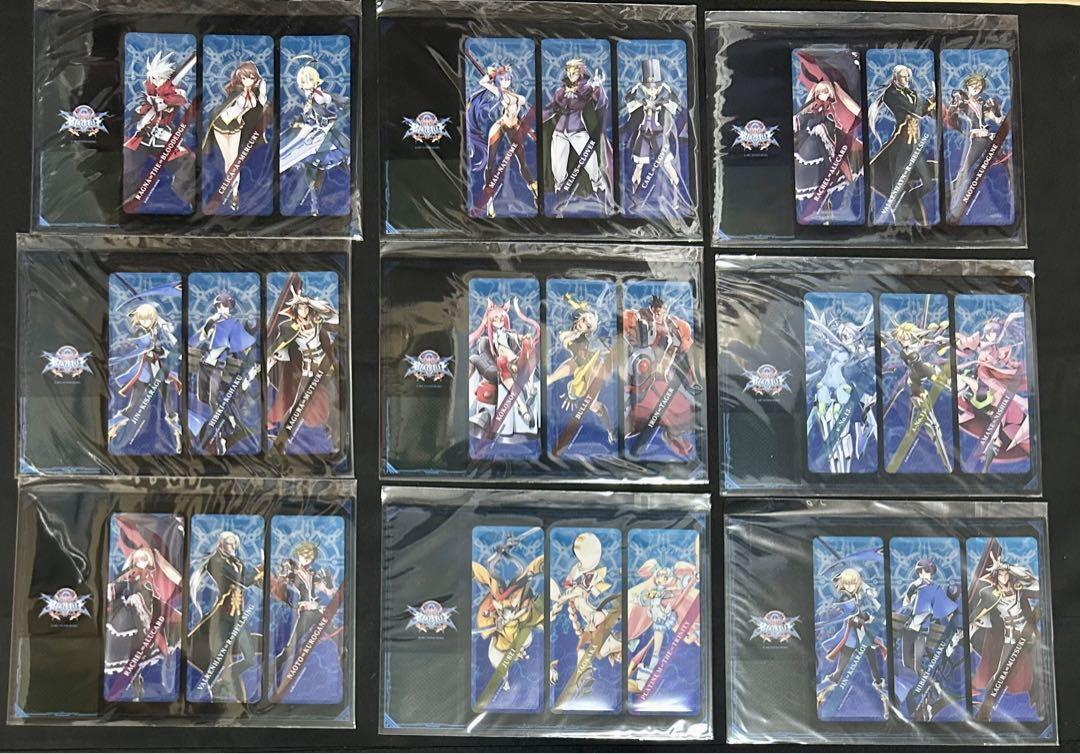 BlazBlue clear bookmark set Anime Goods From Japan