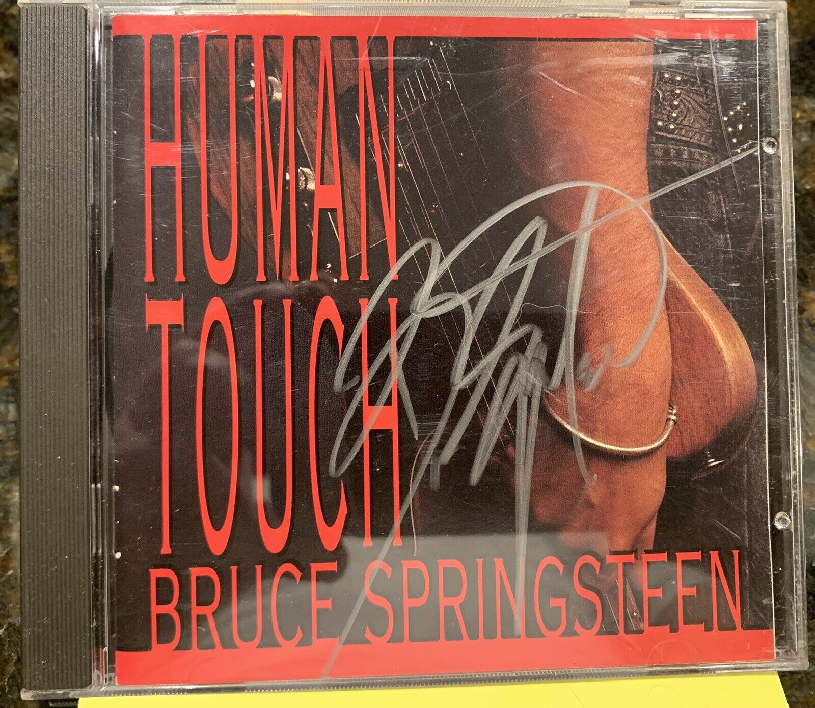 Bruce Springsteen Autographed CD of the Human Touch