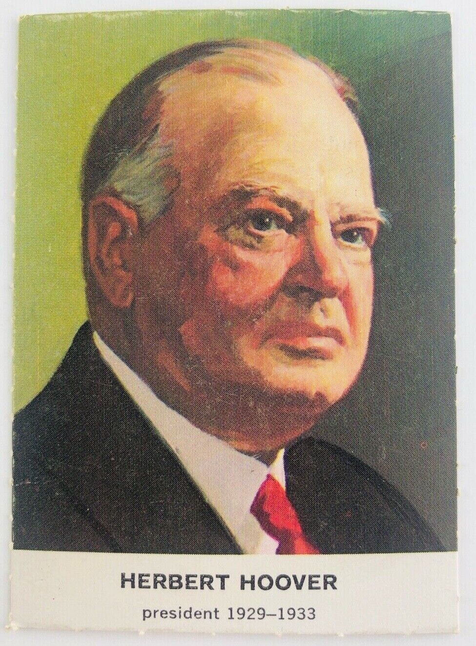 1960 Golden Press Presidents #30 Herbert Hoover 1929-1933 Vintage