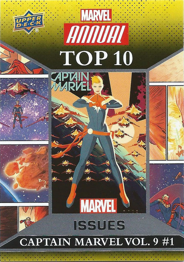 2016 Upper Deck Marvel Annual Top 10 Issues You Pick the Card, Finish Your Set