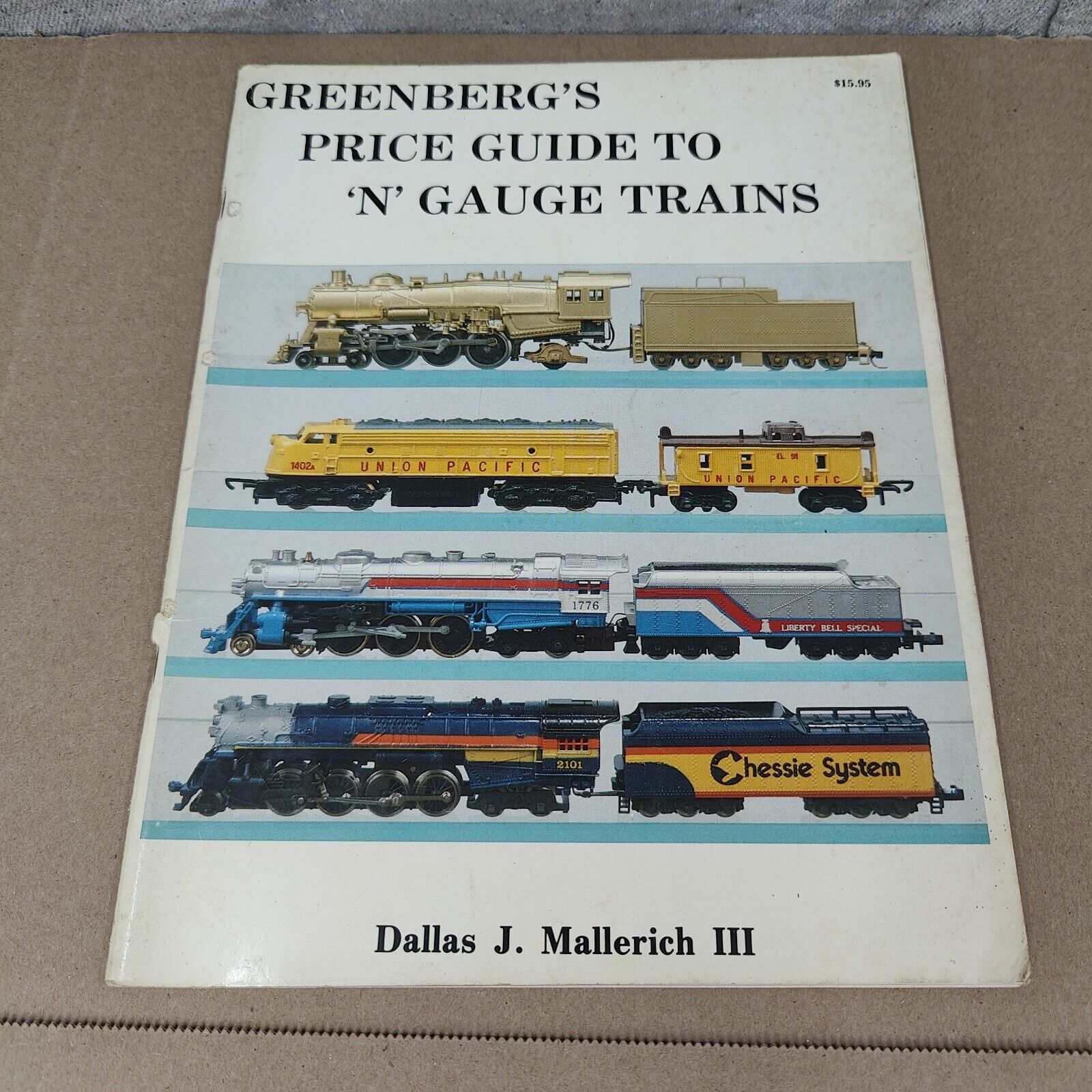 Greenberg's Price Guide To Engage Trains By Dallas J Mallerick III First Edition