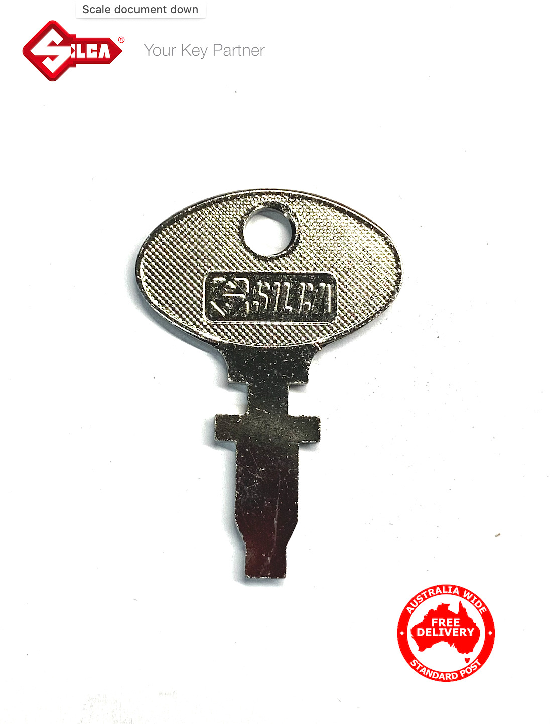 Keyswitch Key FIAT-Bosch,Tractor,Combine -Precut Keyblank-LQQK