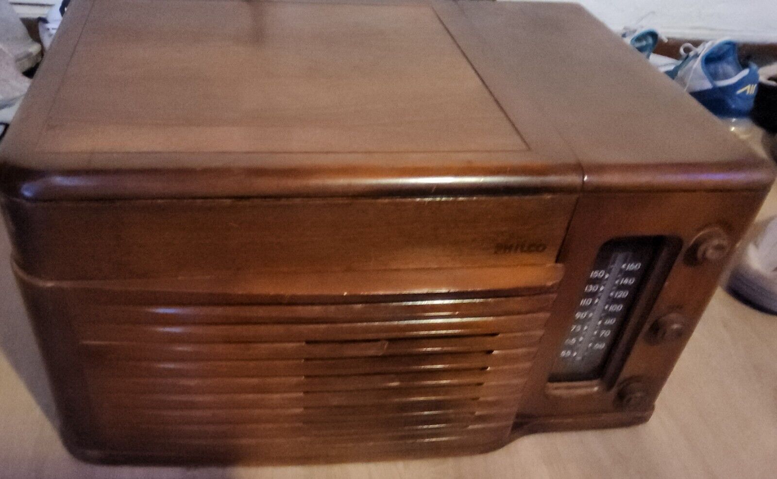 Vintage Philco Radio Record Player, Model 46-1203 WORKING 