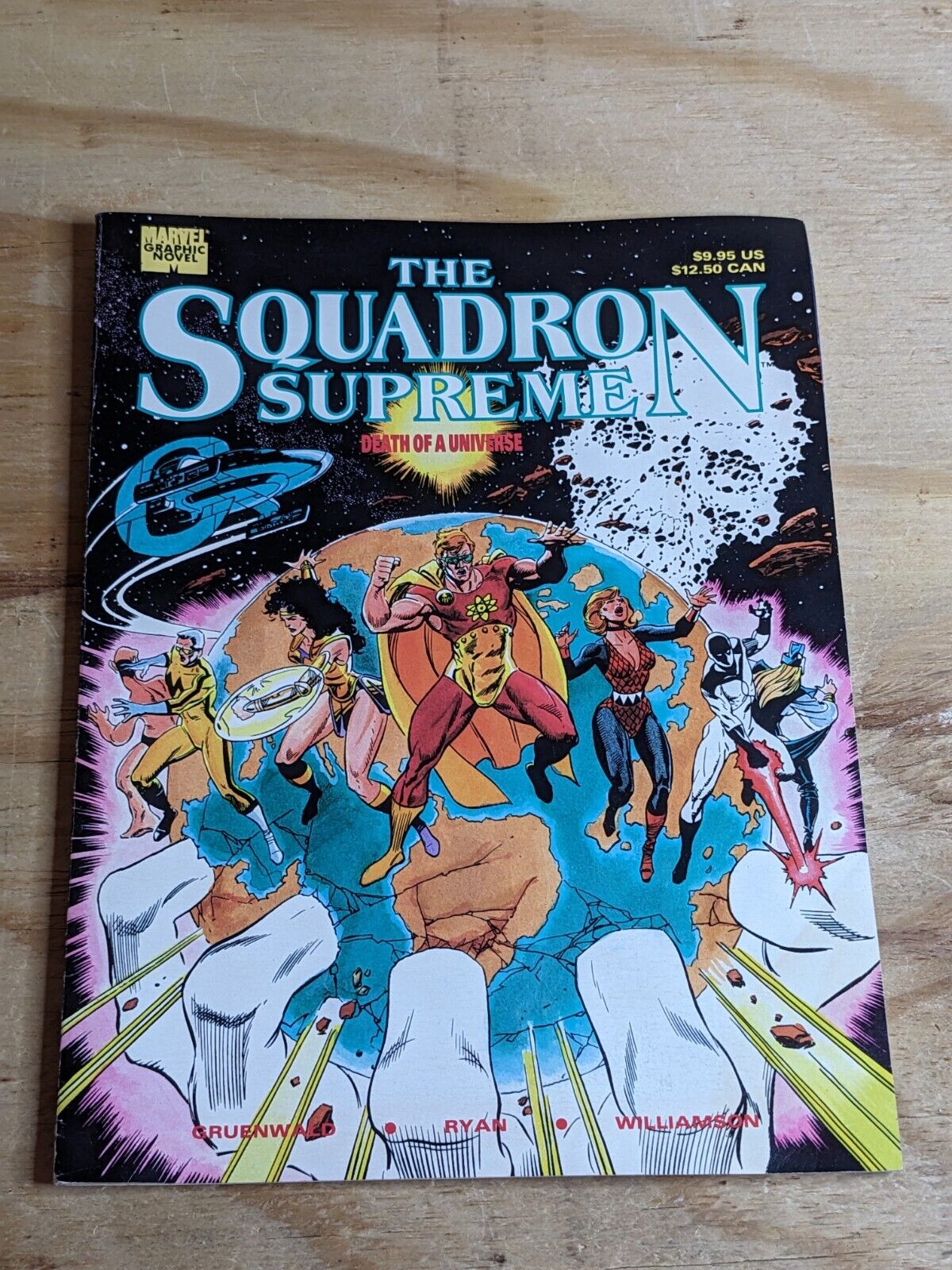 Squadron Supreme: Death of a Universe Marvel Graphic Novel 1989