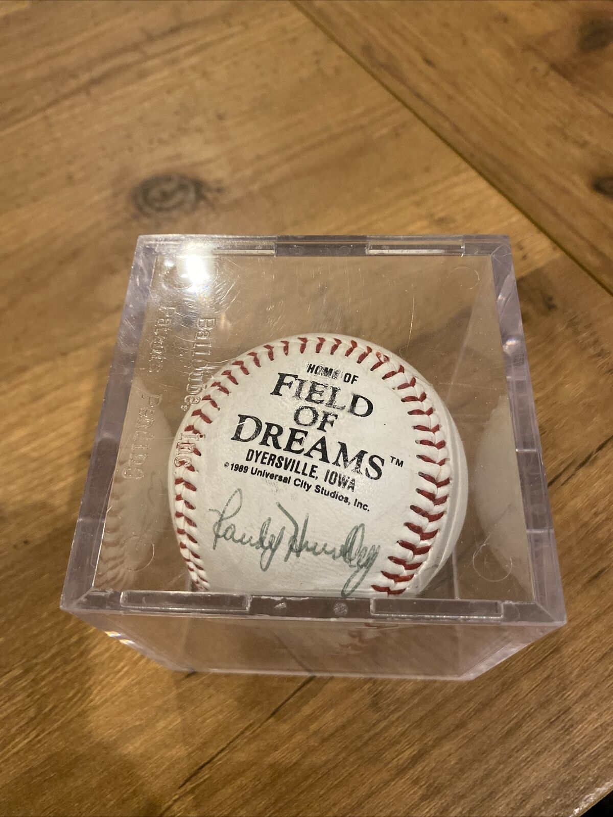 Autographed Baseball Field of Dreams 1991