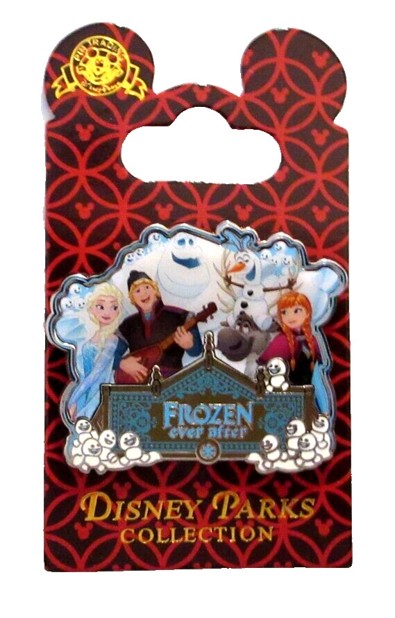 DISNEY WORLD 2016 FROZEN EVER AFTER EPCOT RIDE GRAND OPENING FAMILY PIN-PP116323