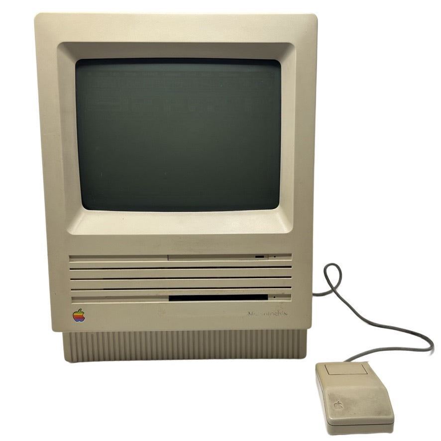 1989 Apple Macintosh Computer with Mouse