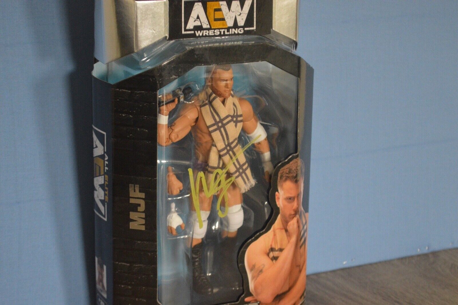 Signed AEW MJF Action Figure