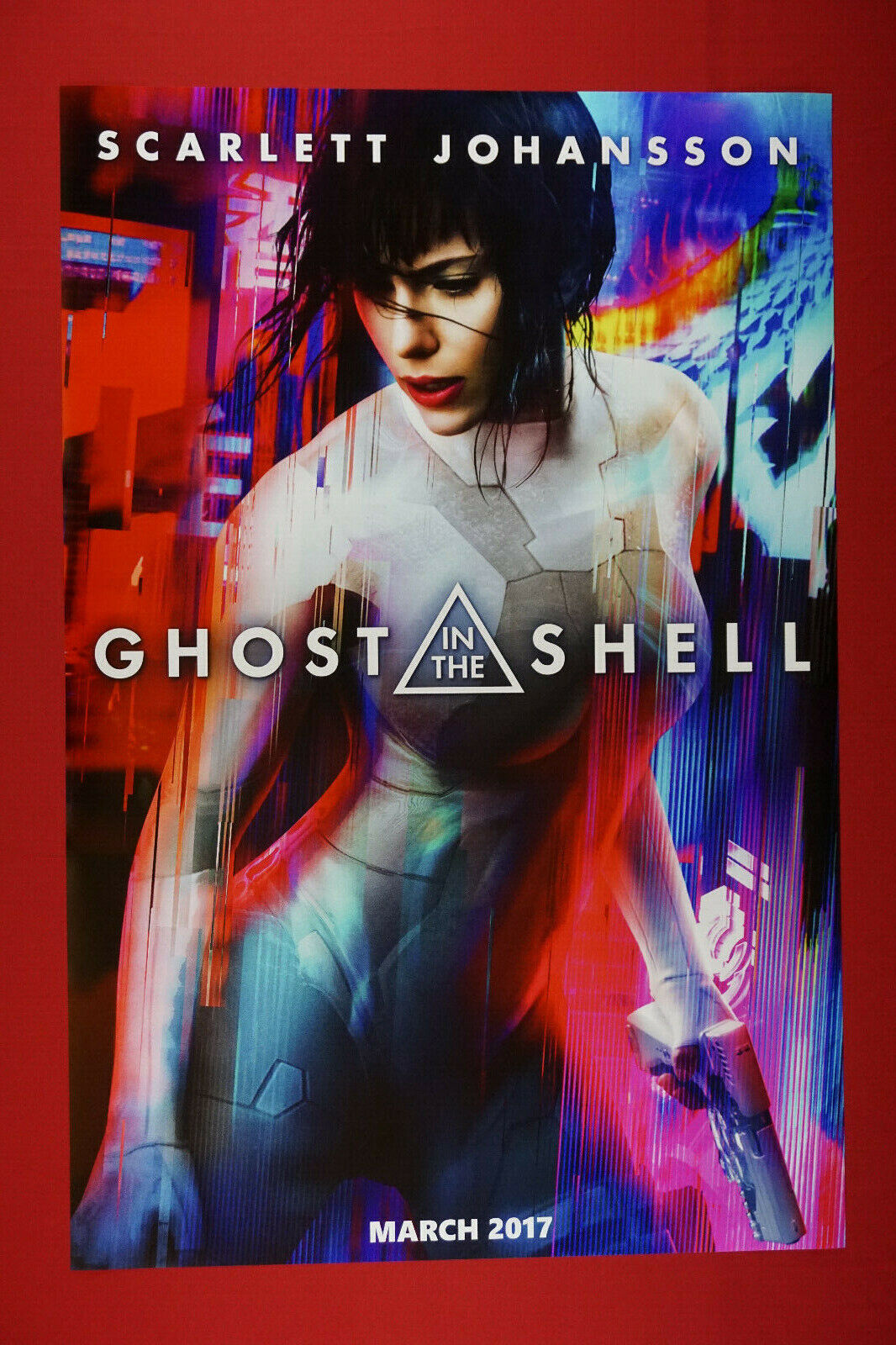 Ghost in the Shell 2017 Major Mira Cyborg Johansson Movie Poster 24X36 New  GS17