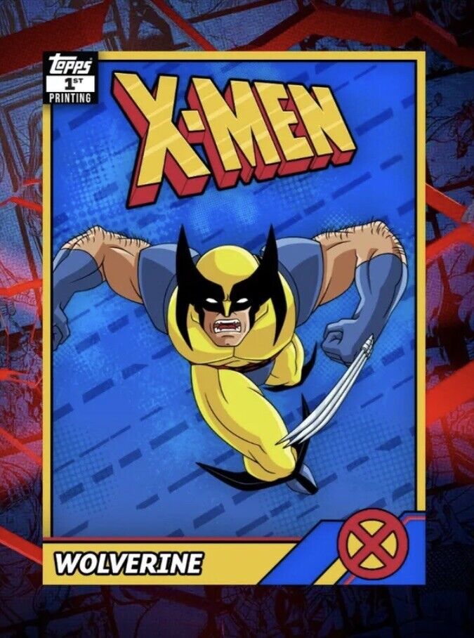 Topps Marvel Collect EPIC X-Men Retro 1st Print Wolverine Digital Card 250cc