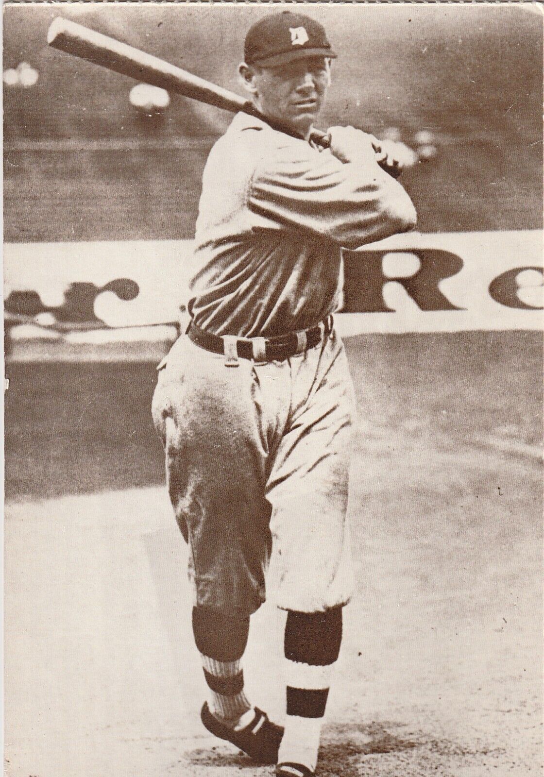 Vintage Postcard Harry Heilman Outfielder MLB Baseball Photo Unposted HOF AL
