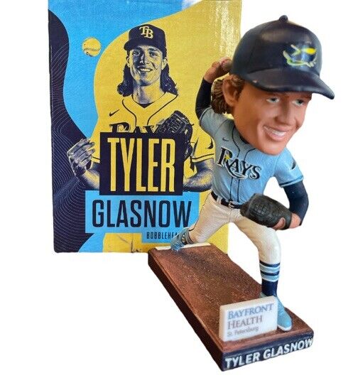 Tyler Glasnow #20 Tampa Bay Rays Bobble head 2021 Baseball Memorabilia