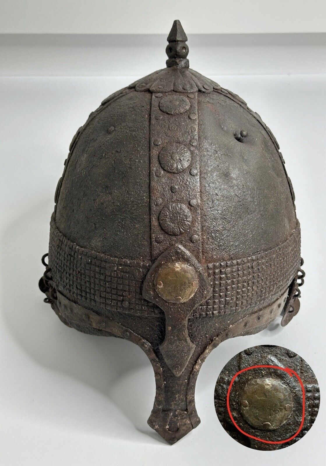 Helmet of a Scythian Warrior in a Zoomorphic Ornament, 4 - 2 centuries. BC.