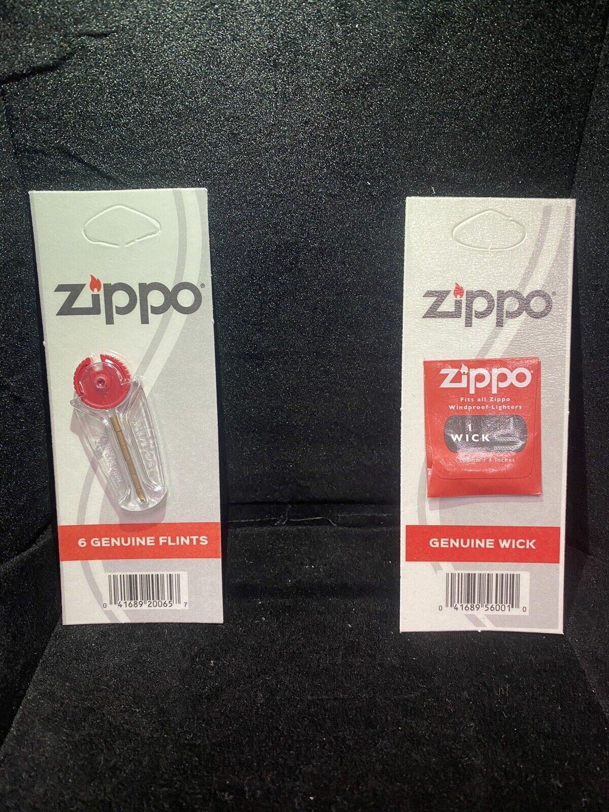 Zippo Flints and Wick Replacement 1 Flint Pack and 1 Wick Pack