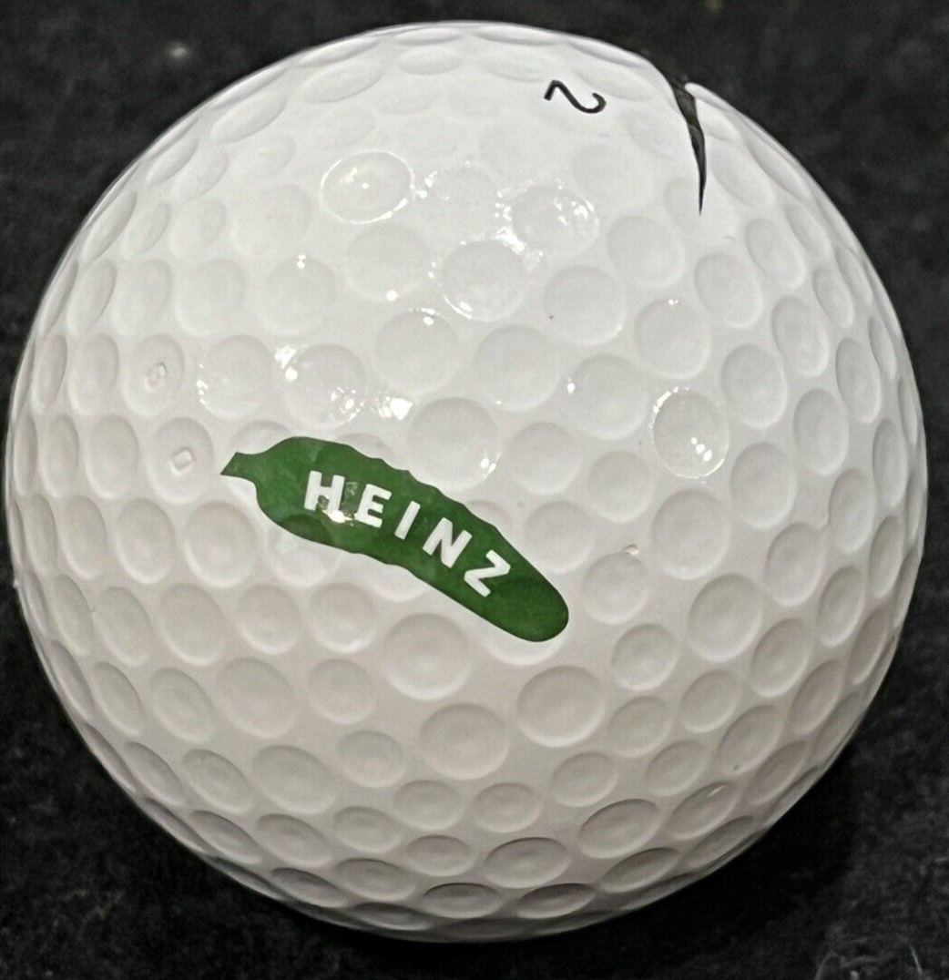 Heinz Pickle Logo Golf Ball Nike Pittsburgh PA Advertising