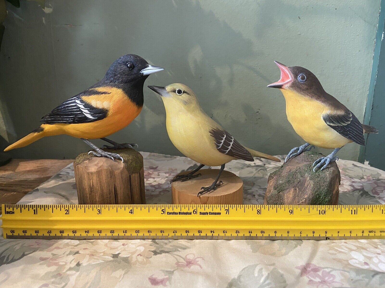 Hand Carved Baltimore Orioles