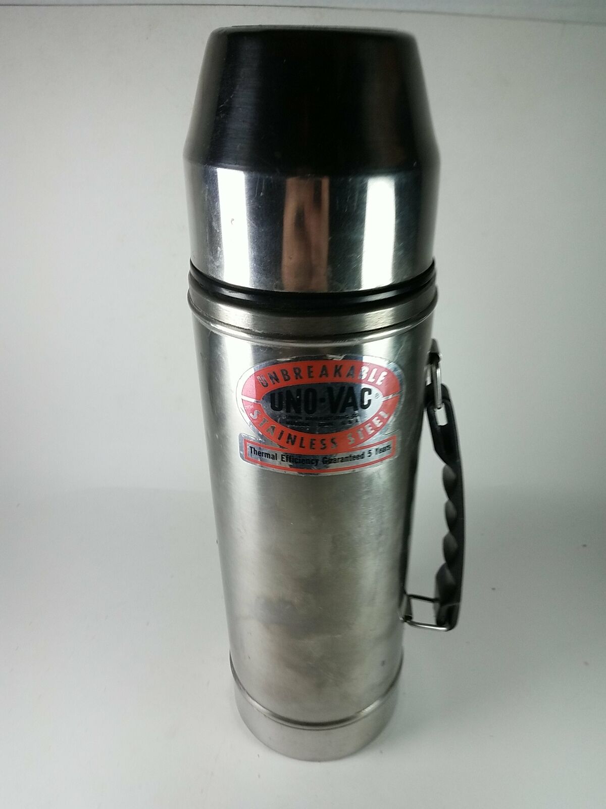 Uno-Vac Unbreakable Stainless Steel Hot Cold Thermos Mug