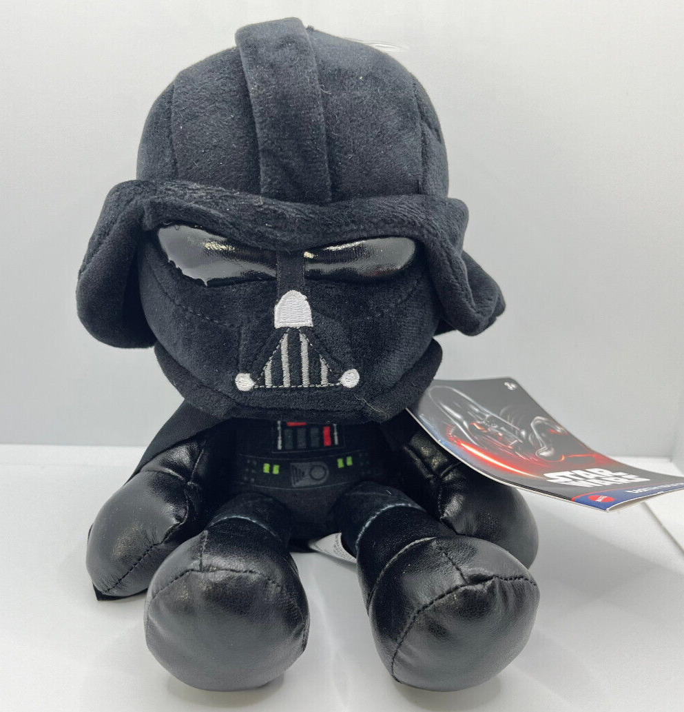 NWT 2021 Mattel Disney Lucasfilm Star Wars Darth Vader Stuffed Soft Plush Toy 8”