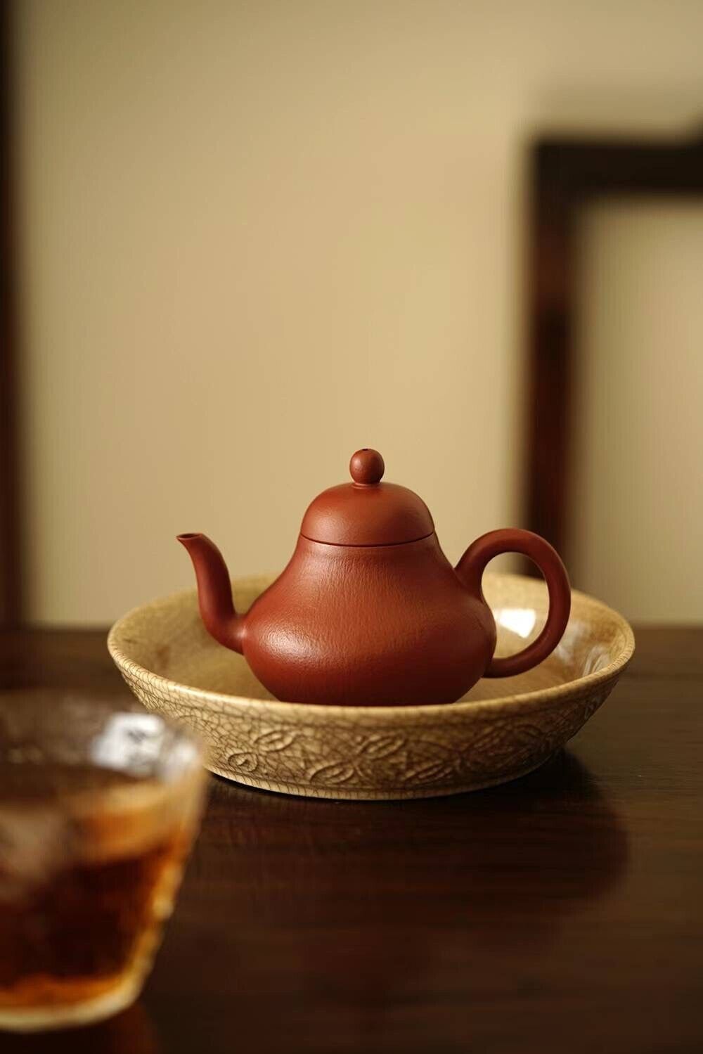 180cc chinese Yixing Handmade Zisha teapot Zhu Clay SiTing Hu Gongfu Tea Pot