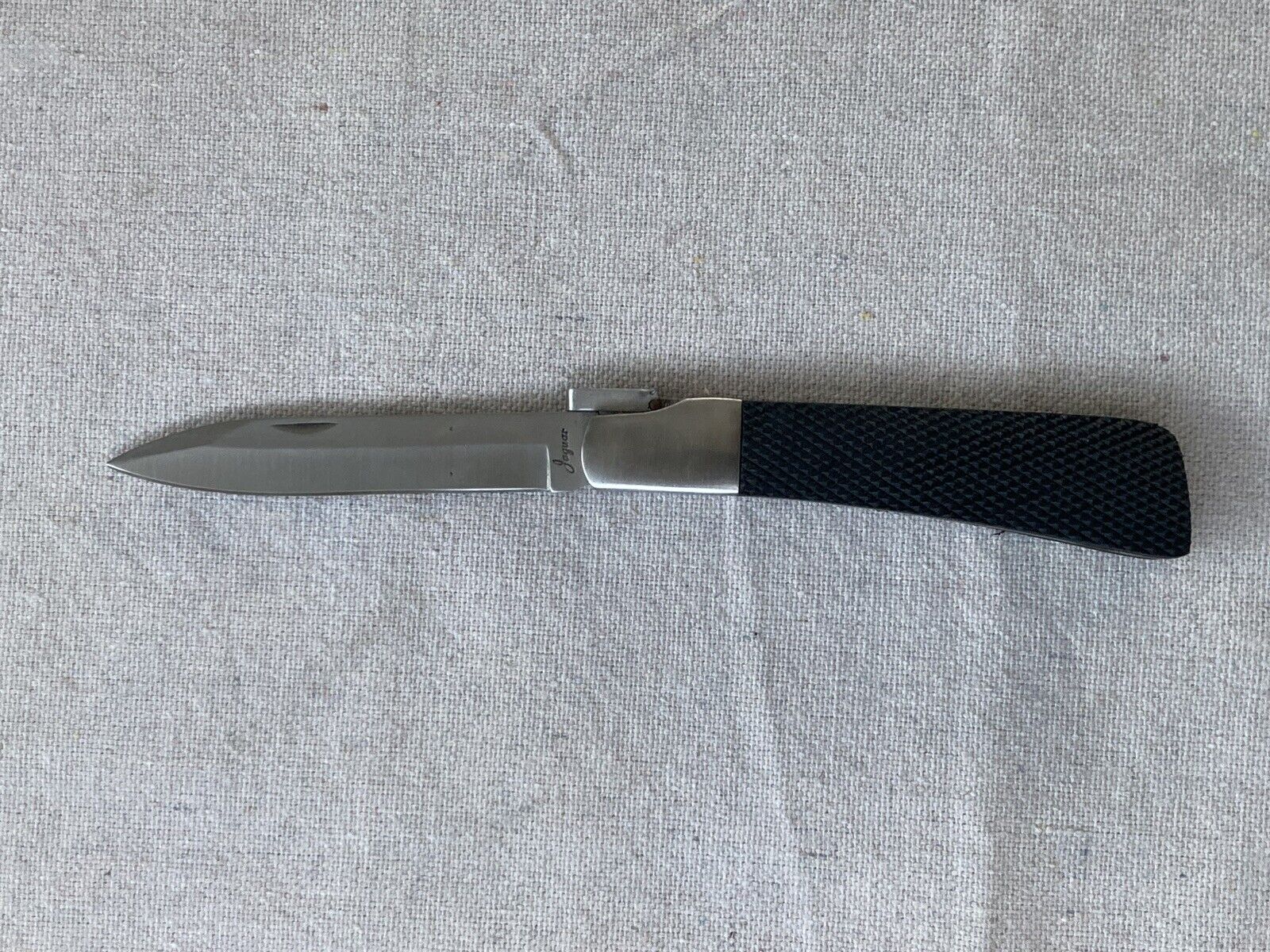 Rare Vintage Jaguar Pocket Knife, With Lever Lock