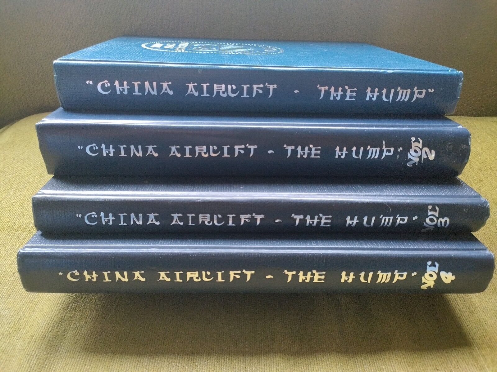 China Airlift The Hump Pilots Association 4 Vol. Set Hardcover WW2