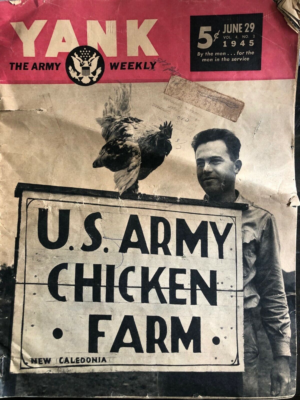 WW2 The Yank Magazine June 29, 1945 Issue