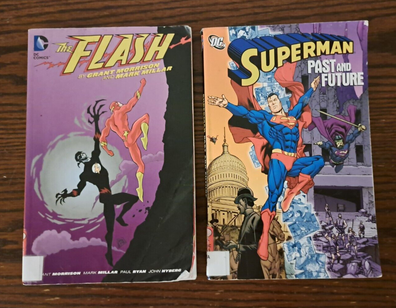 The Flash by Grant Morrison and Mark Millar, Superman Past and Future, DC Comics