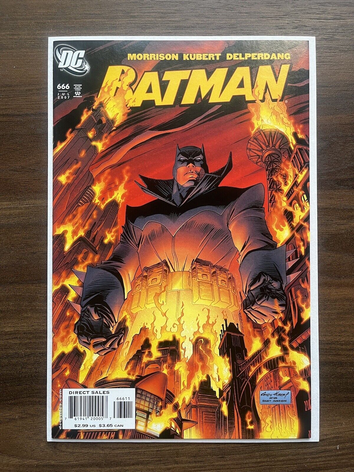 Batman #666 (DC 2007) 1st app Damian Wayne as Batman, Professor Pyg