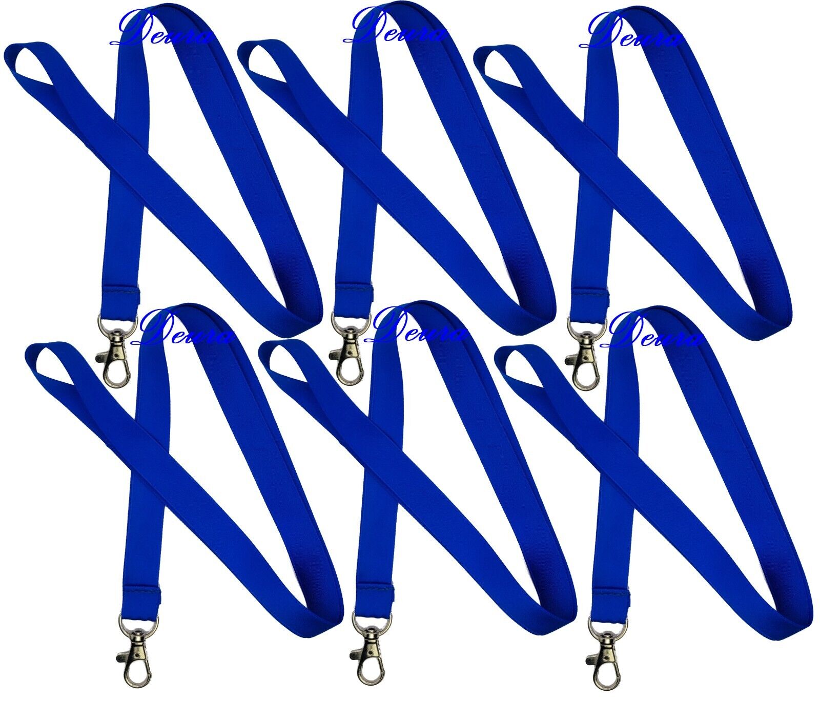 6 PCS Masonic Blue Mason Lodge Jewels Neck Strap for Adult Size 40\