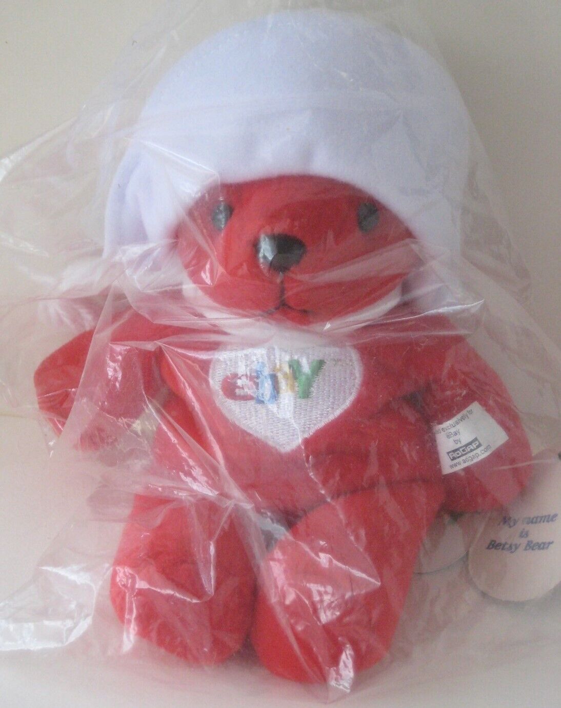 Official BETSY BEAR Stuffed Toy in Original Unopened Bag eBay Limited Edition 