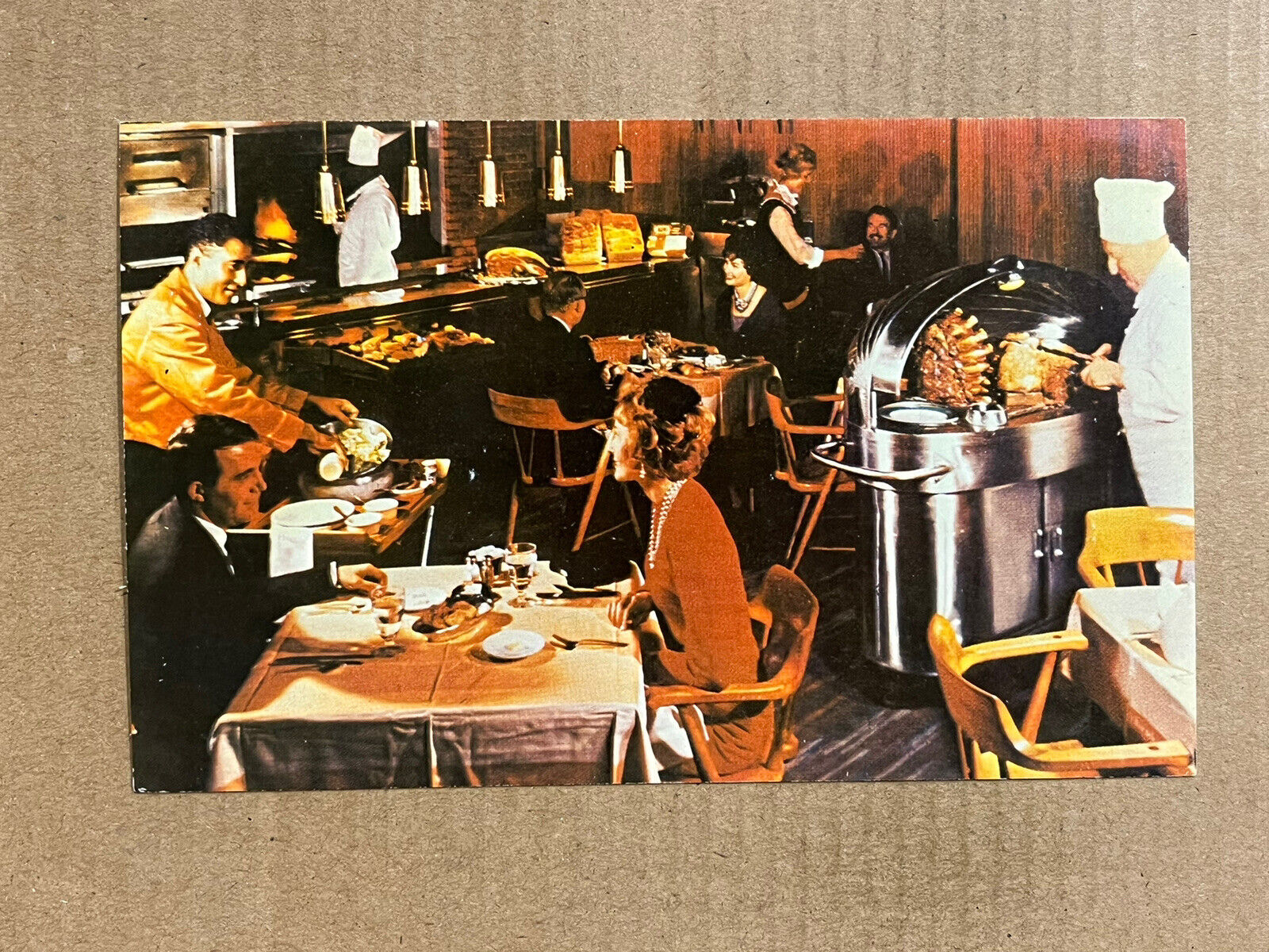 Postcard Chicago IL Don Roth\'s Blackhawk Restaurant Wabash at Randolph Vintage