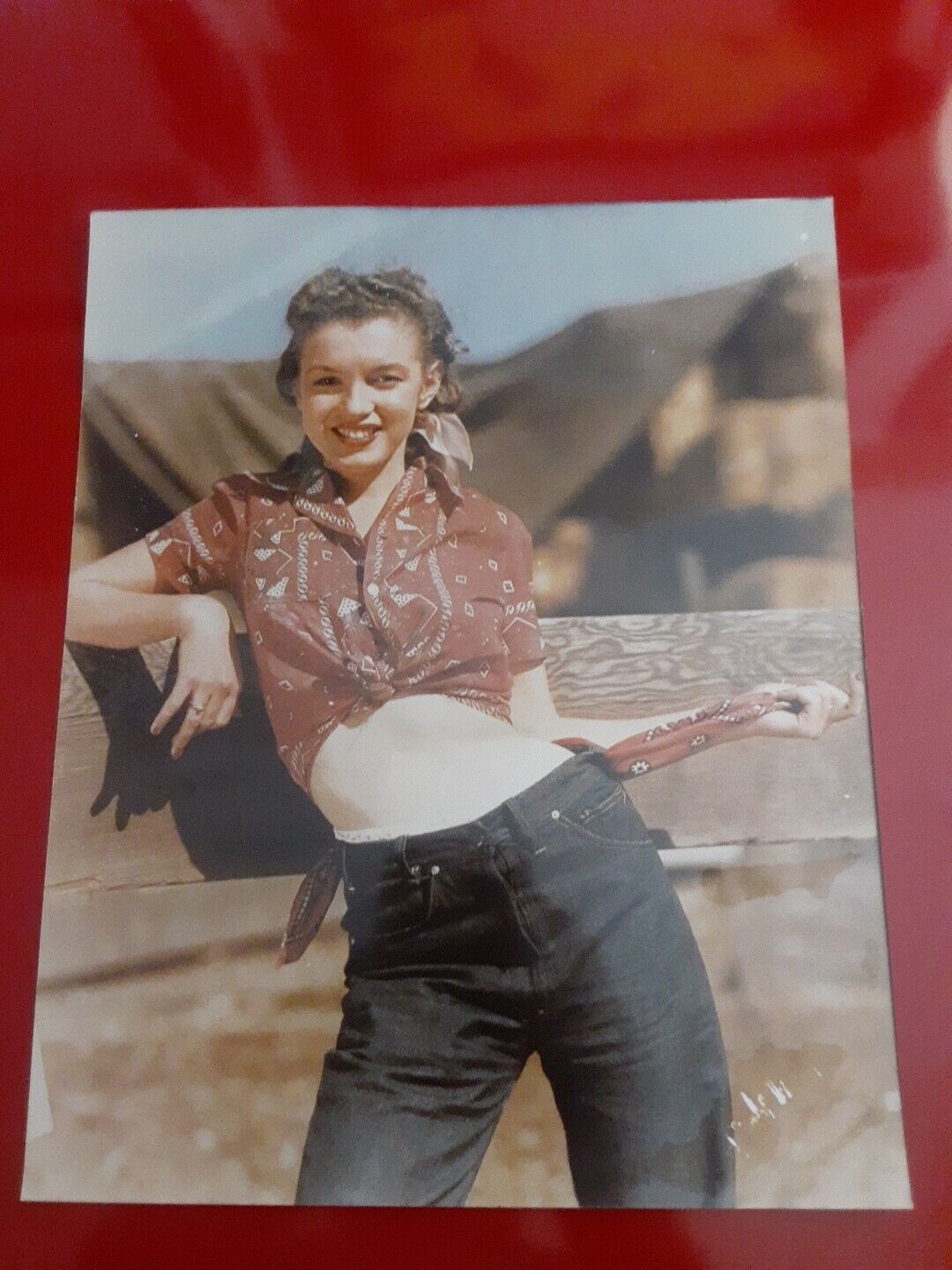 Marilyn Monroe Vintage Andre Dienes Photo 8x10approx