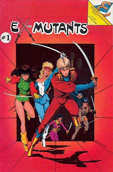Ex-Mutants #1 (1986) 1st published work by Ron Lim in 9.0 Very Fine/Near Mint