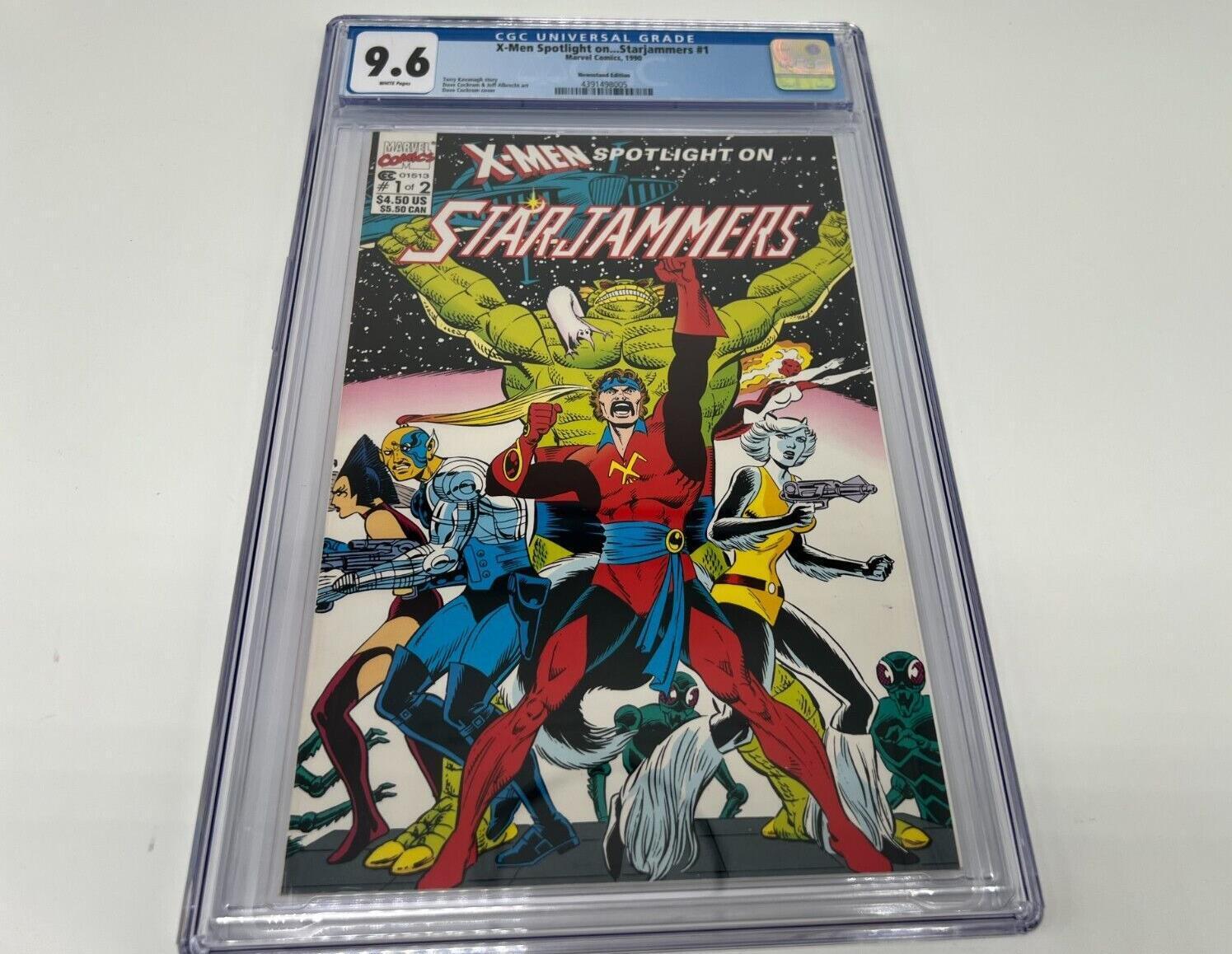 X-Men Spotlight on Starjammers #1 1990 CGC 9.6 Marvel 1990