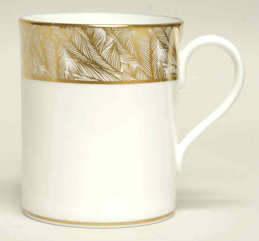 Royal Worcester Gold Feathers Mug 636799