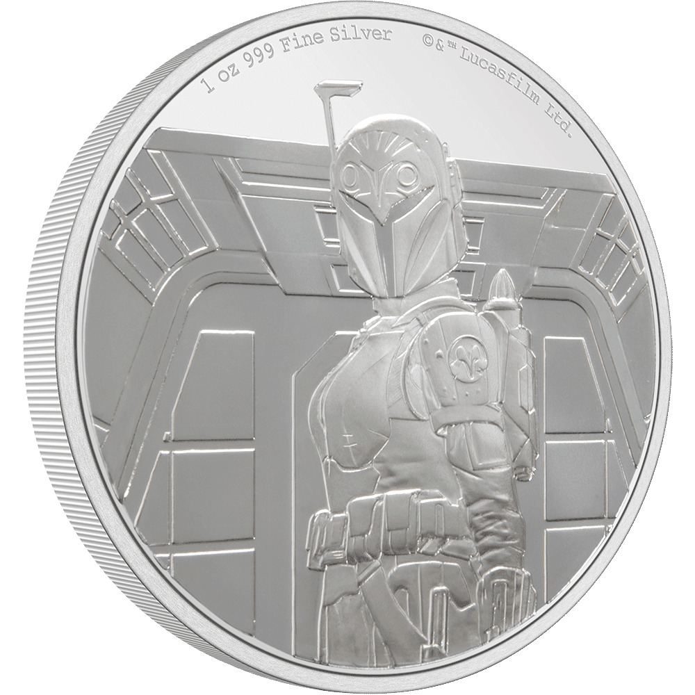 The Mandalorian - Classic – Bo-Katan Kryze 1oz Silver Coin - NZ Mint