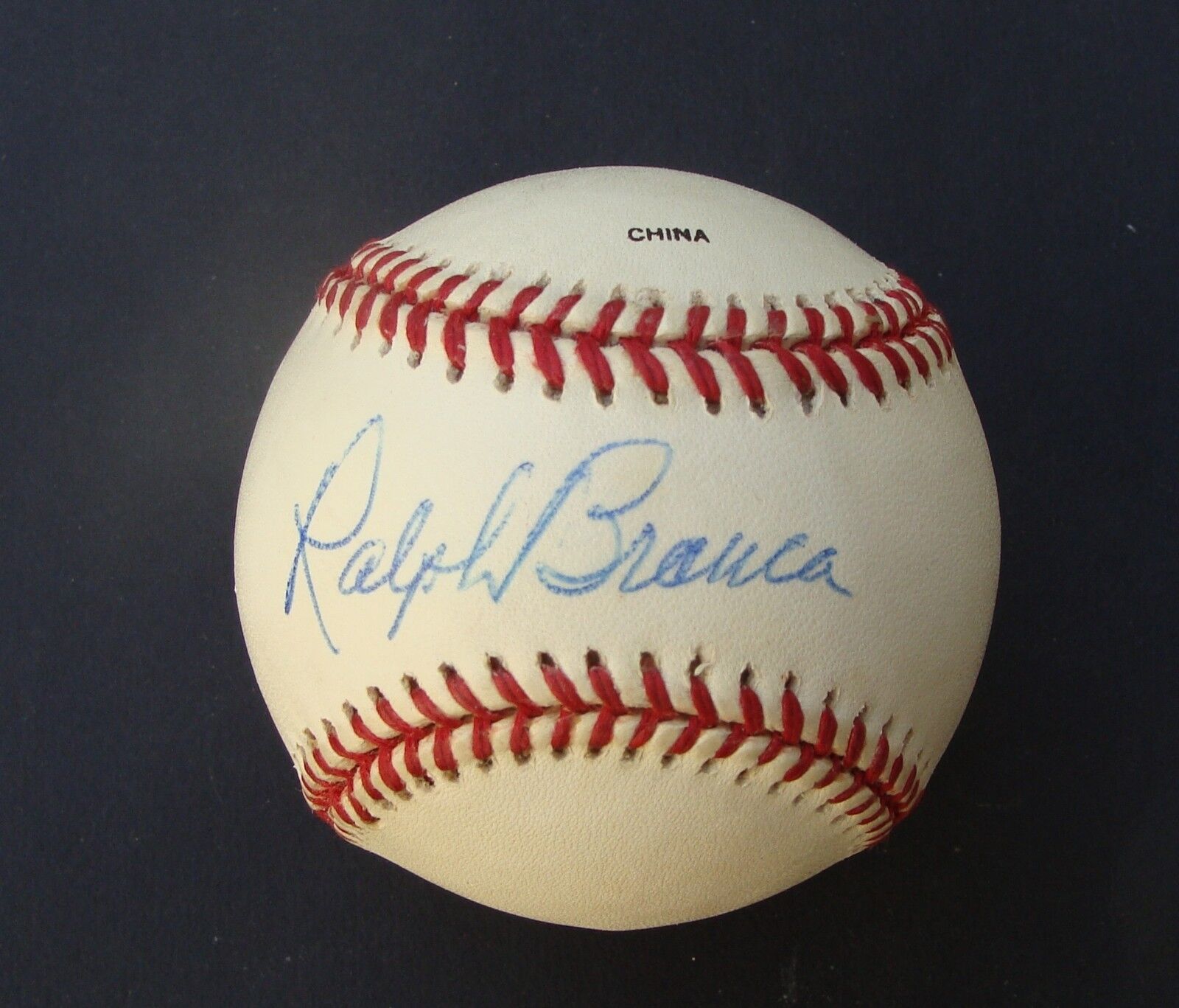 RALPH BRANCA  Signed  Baseball  AUTOGRAPHED COA