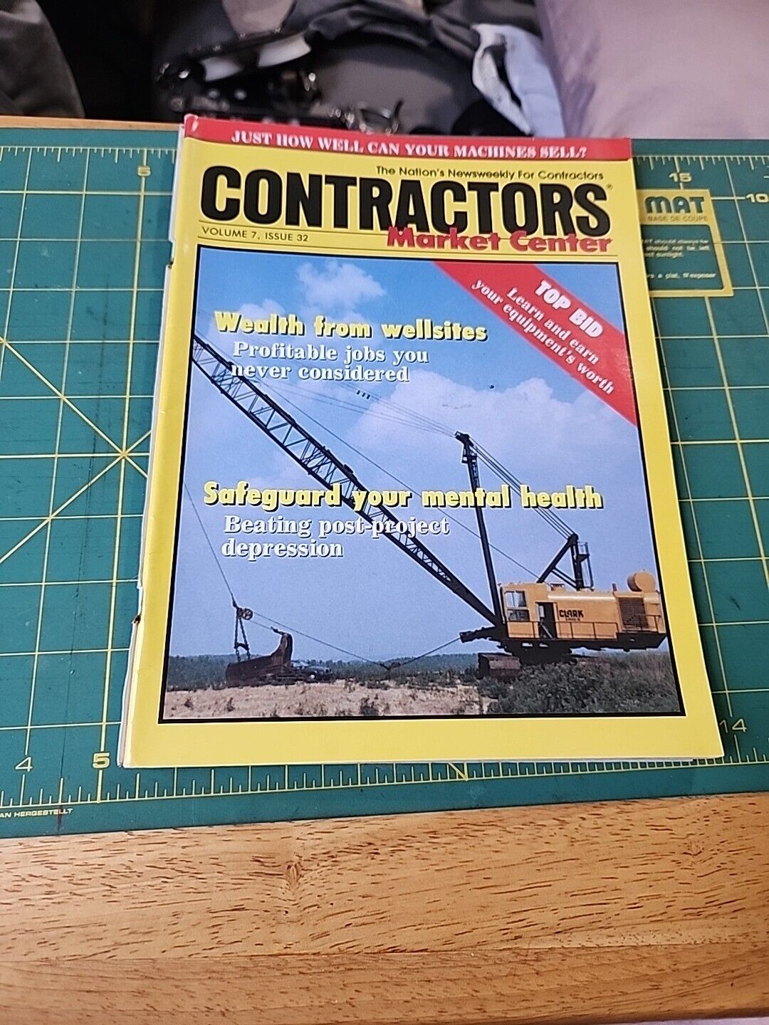 Aug 1987 Contractors Marketplace Magazine Classifieds Terex Caterpillar Mack Etc