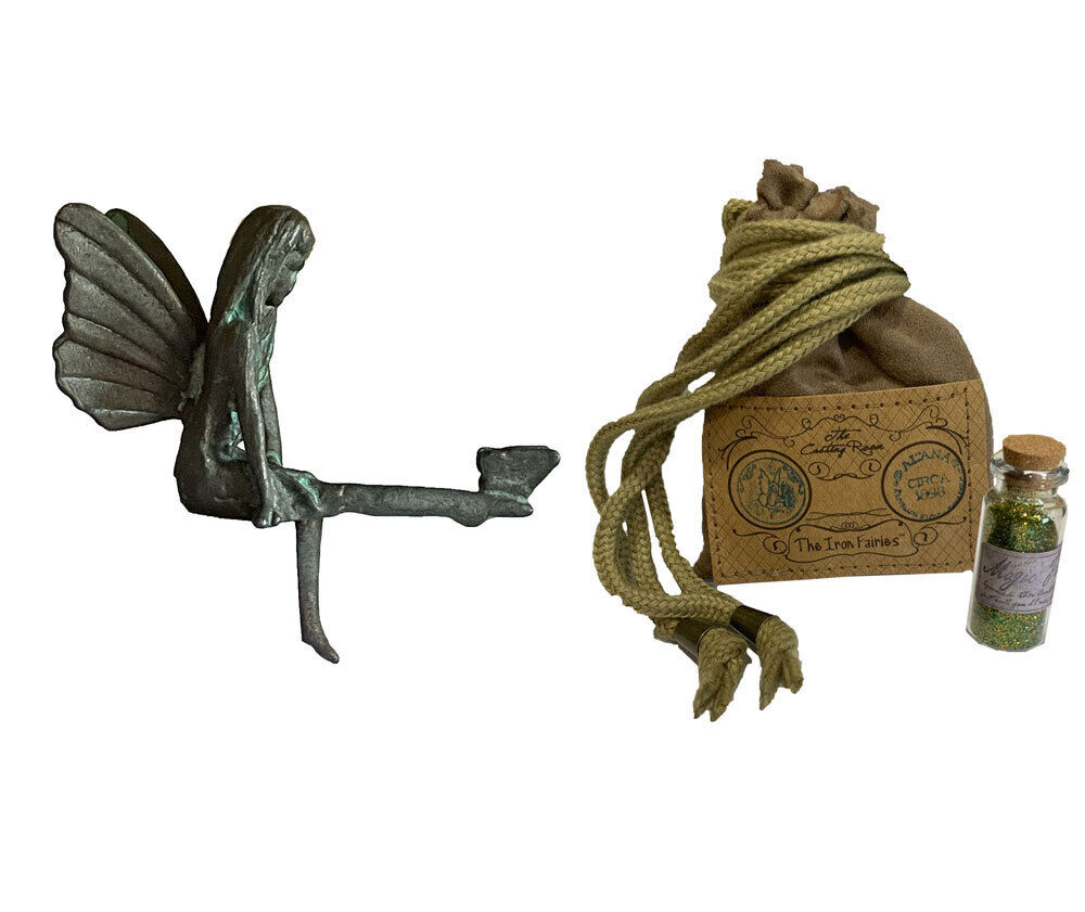 The Iron Fairies BREA Fairy of the Nasturtium Collectors Hand Made Cast Iron 