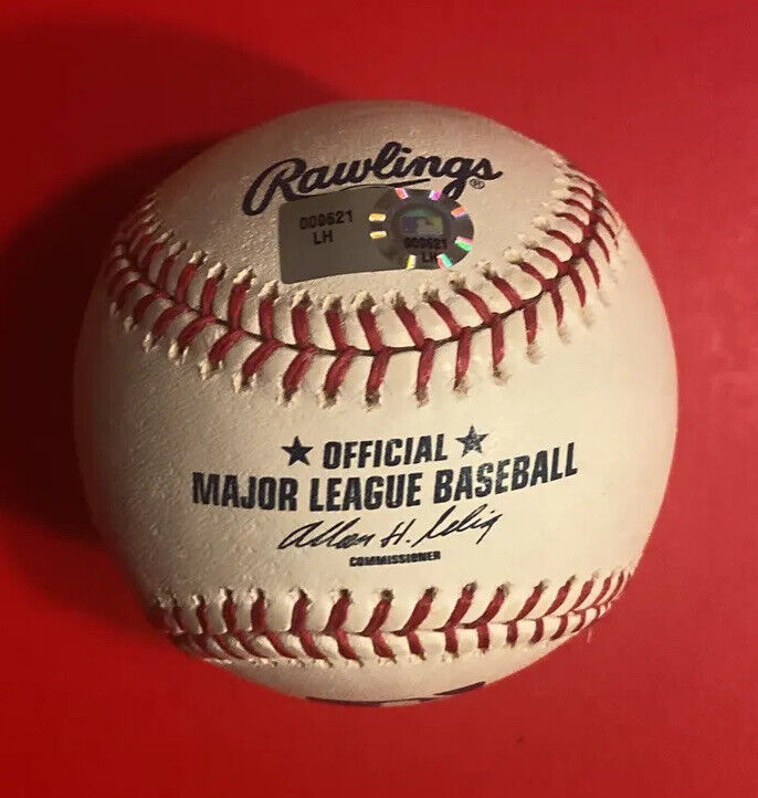 Carlos Villanueva Rawlings MLB Baseball Authentic Auto Ball Brewers Cubs Padres