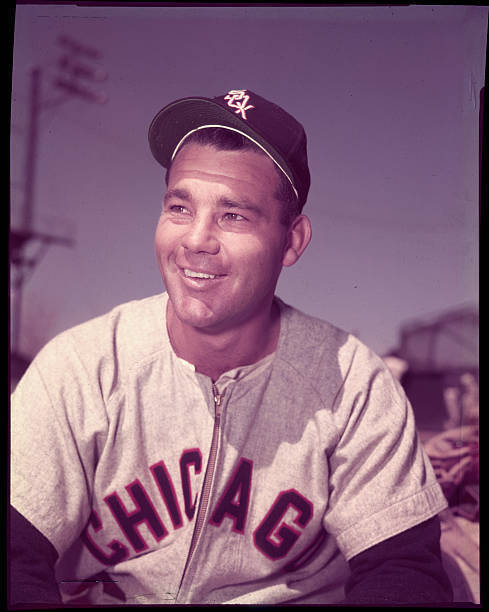 Baseball Player Ferris Fain - Ferris Fain of Chicago White Sox - 1953 Old Photo