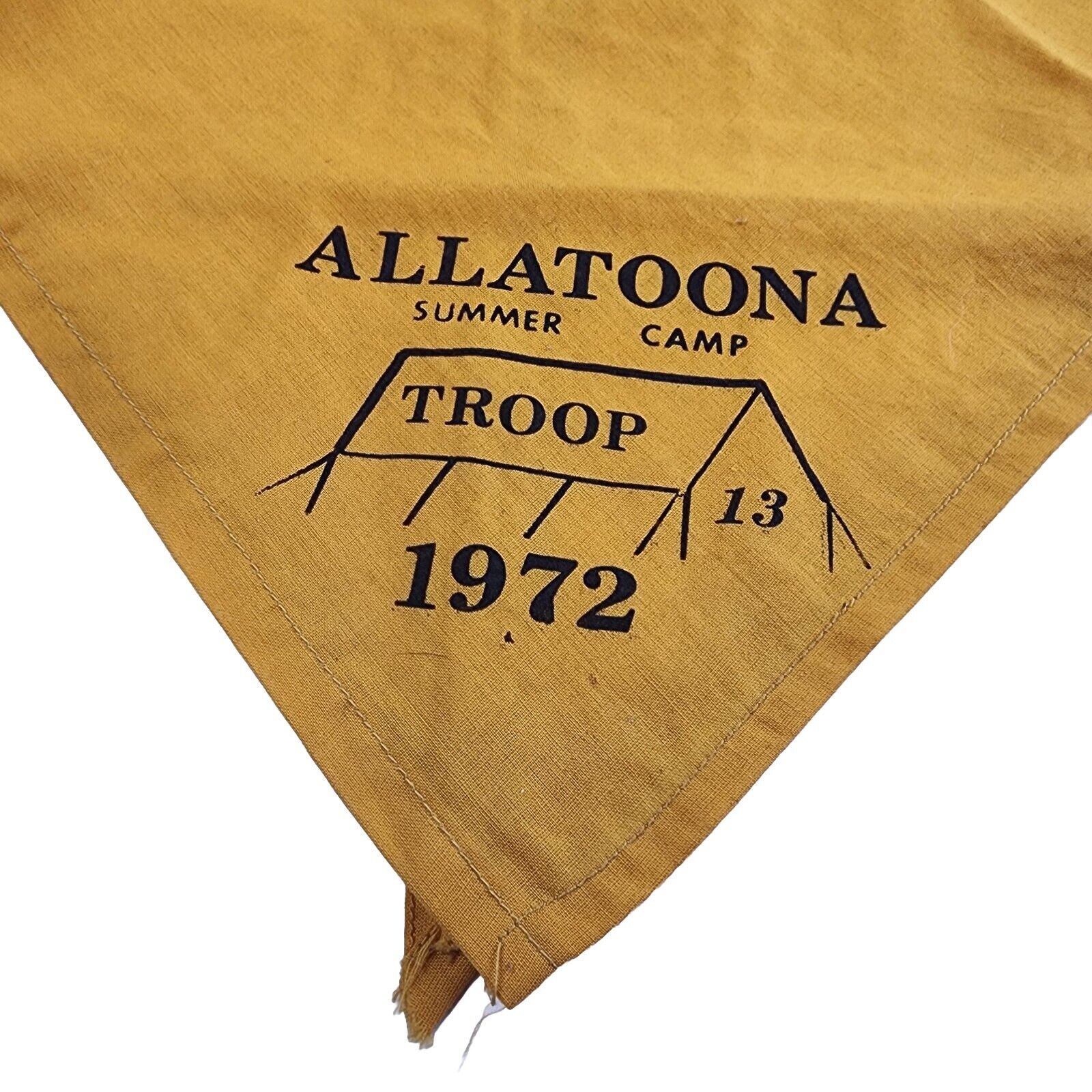 Vintage BSA Boy Scouts, Allatoona Summer Camp 1972 , Troop 13, 