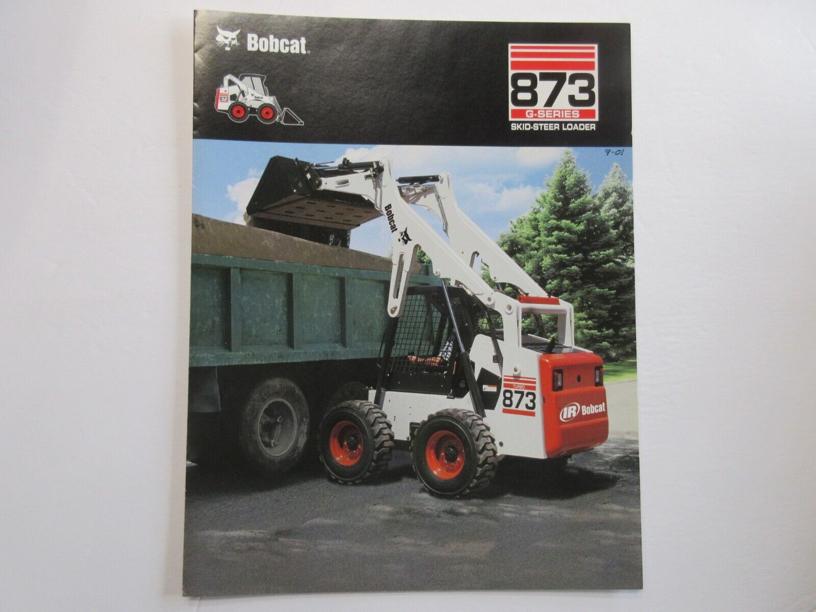 Bobcat 873 Skid Steer Loader Brochure 6 Page